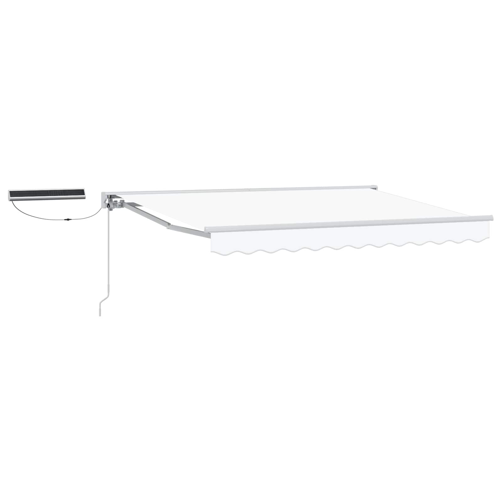 Tettuccio Elettrico Retrattile Bianco 3,5 x 2 m | homemem39