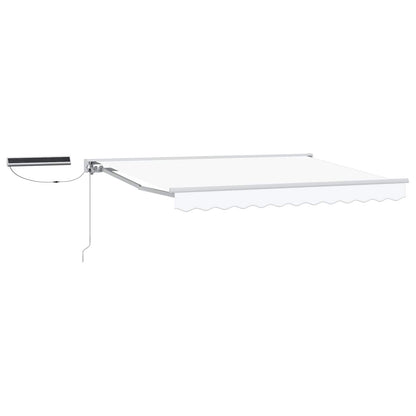 Tettuccio Elettrico Retrattile Bianco 3,5 x 2 m | homemem39