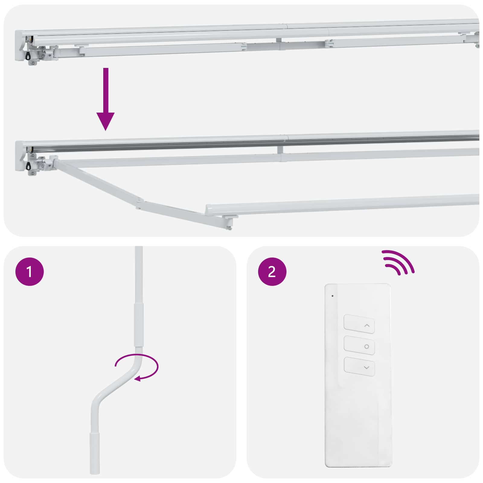 Tettuccio Elettrico Retrattile 4 x 2 m | homemem39