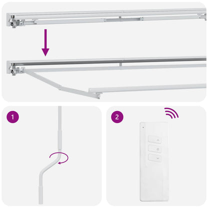 Tettuccio Elettrico Retrattile 4 x 2 m | homemem39