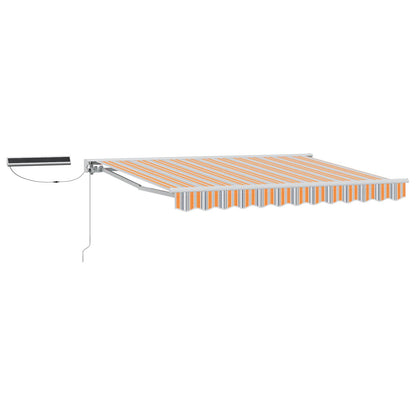 Tettuccio Elettrico Retrattile Blu, Arancione, Bianco 3 x 2,5 m | homemem39