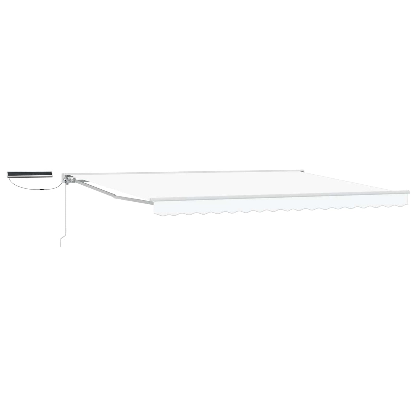 Tettuccio Elettrico Retrattile Bianco 4 × 3,5 m | homemem39