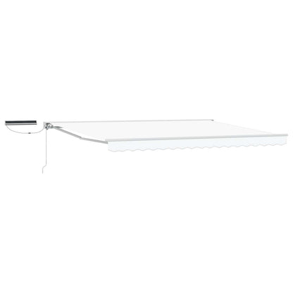 Tettuccio Elettrico Retrattile Bianco 5 x 3 m | homemem39