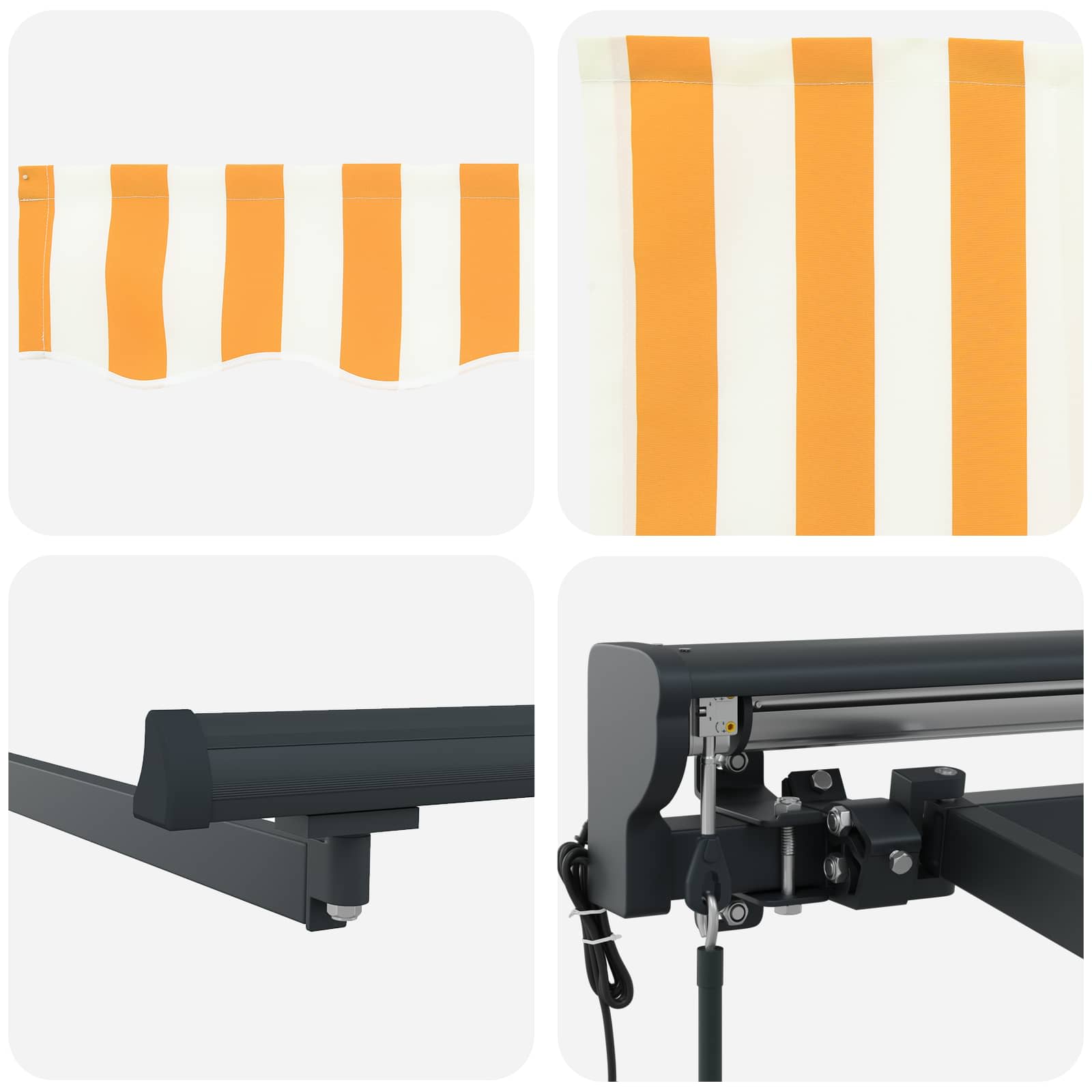 Tettuccio Elettrico Retrattile 3 x 2 m | homemem39