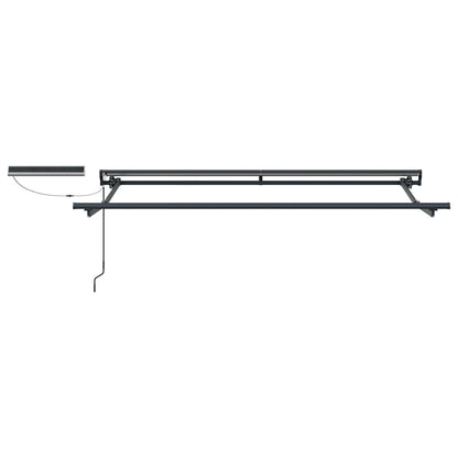 Tettuccio Elettrico Retrattile Nero e antracite 3,5 x 2,5 m | homemem39