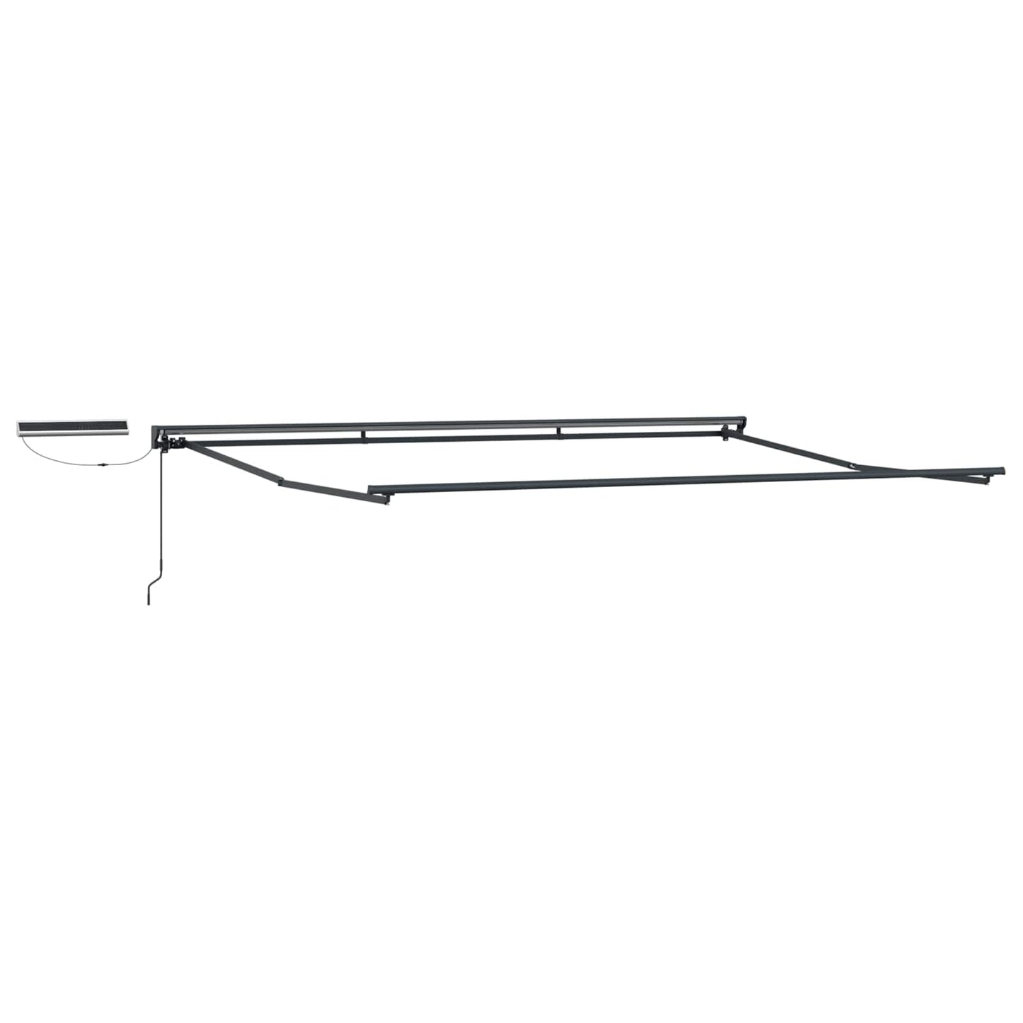 Tettuccio Elettrico Retrattile Crema e Antracite 4 × 3 m | homemem39