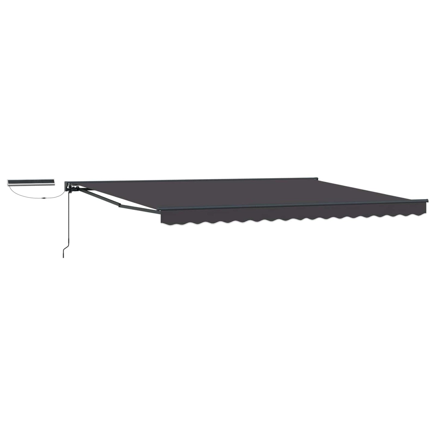 Tettuccio Elettrico Retrattile Antracite 5 × 3,5 m | homemem39