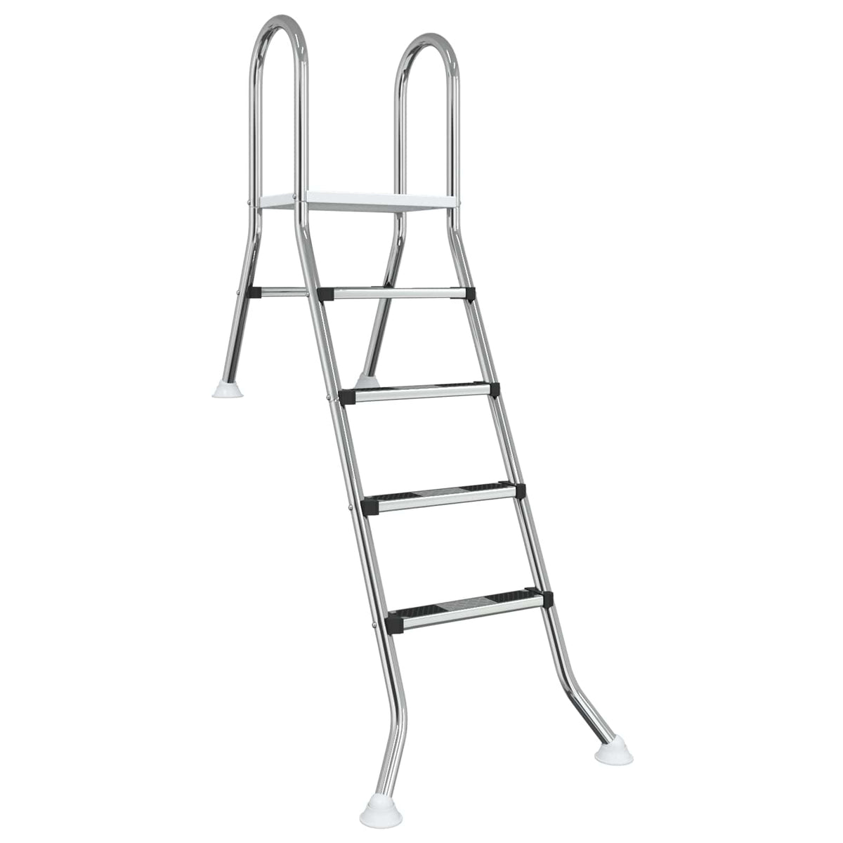 Scala per piscina parzialmente interrata 195 x 116 cm 4-Gradino