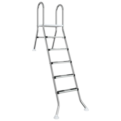 Scala per piscina parzialmente interrata 222 x 128 cm 5-Gradino | homemem39