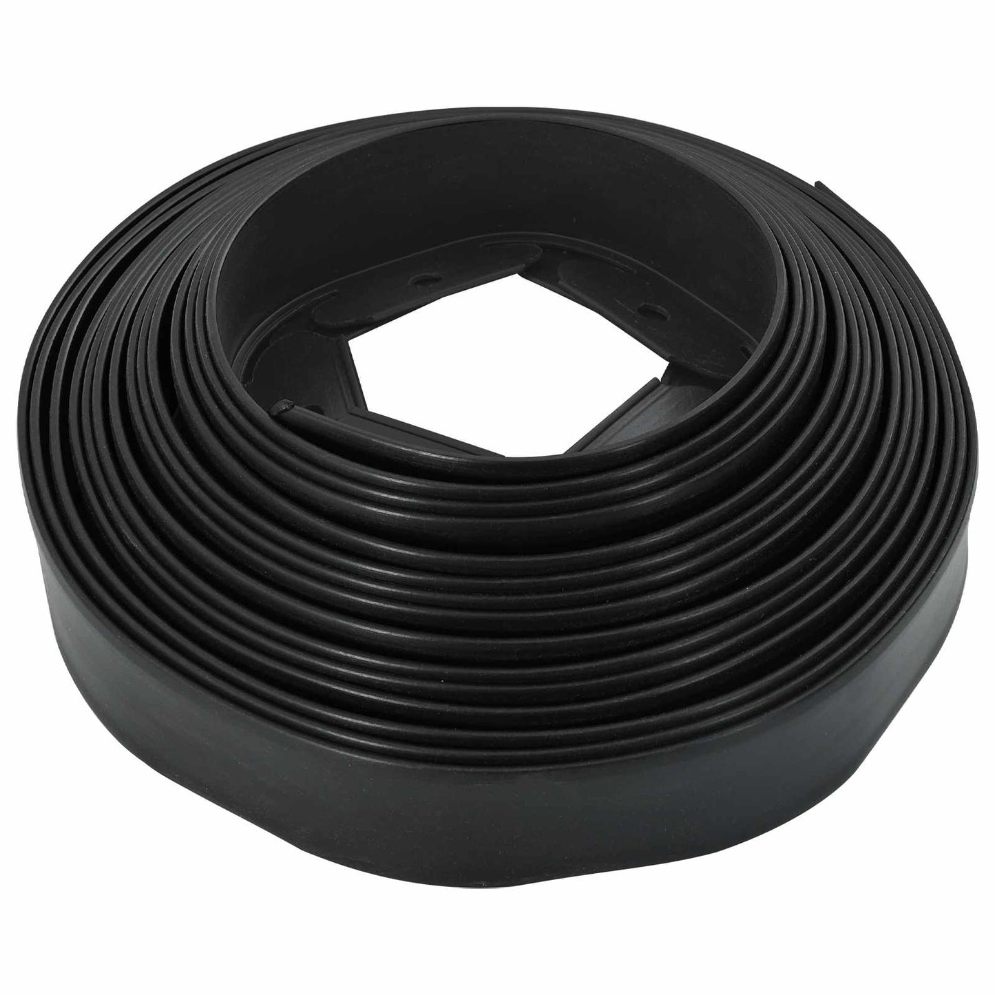 Bordure per prato Nero 2000 x 4 x 5 cm Plastica | homemem39