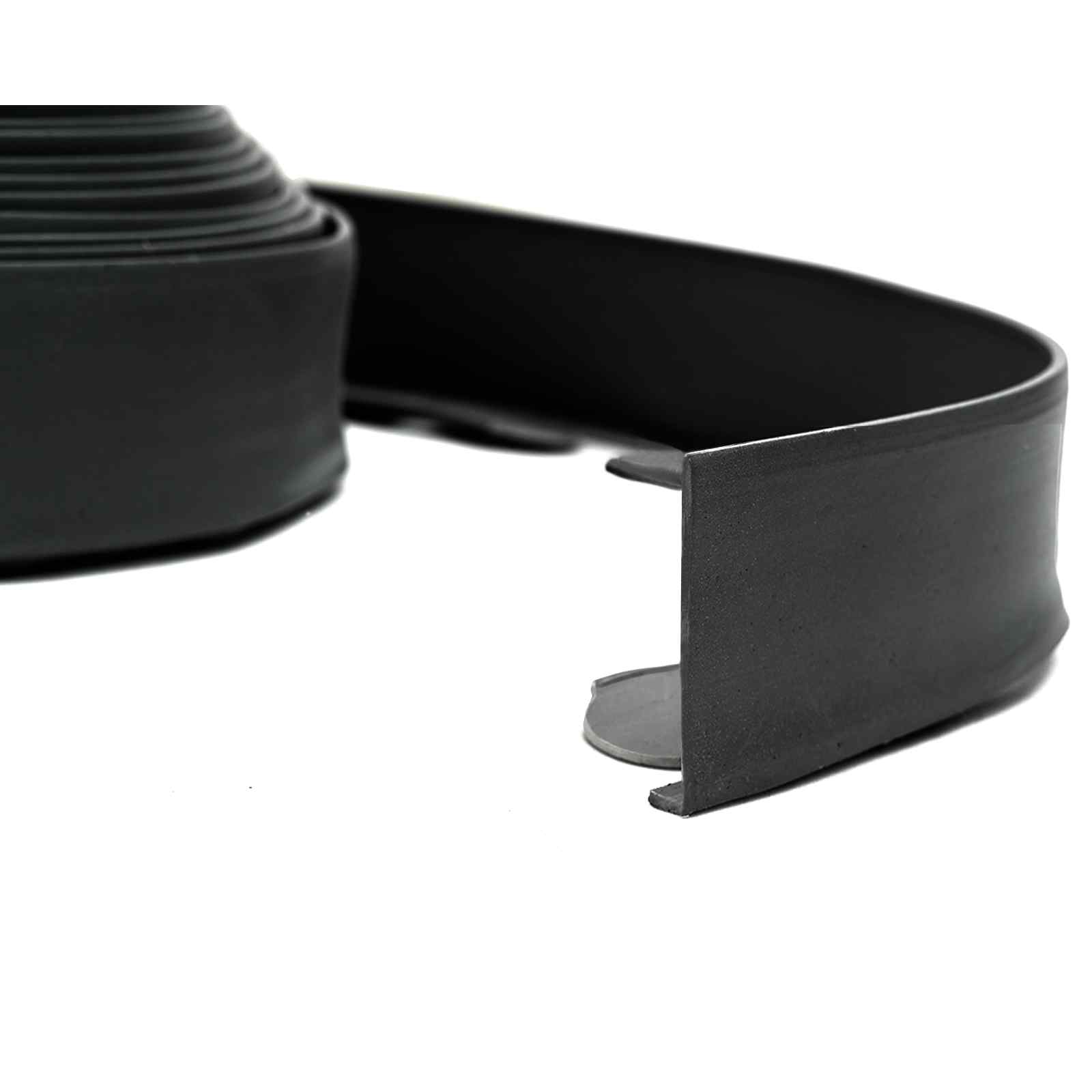 Bordure per prato Nero 3000 x 4 x 5 cm Plastica | homemem39