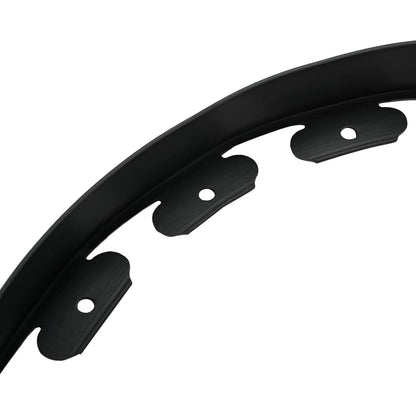 Bordure per prato Nero 4000 x 4 x 5 cm Plastica | homemem39