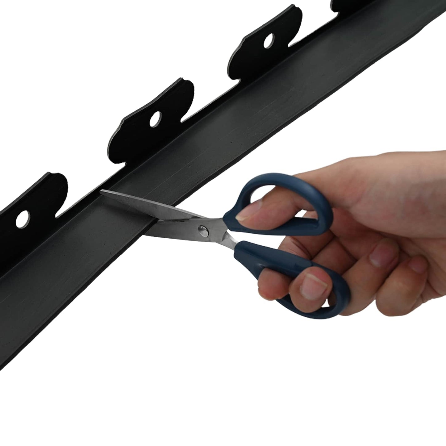 Bordure per prato Nero 5000 x 4 x 5 cm Plastica | homemem39