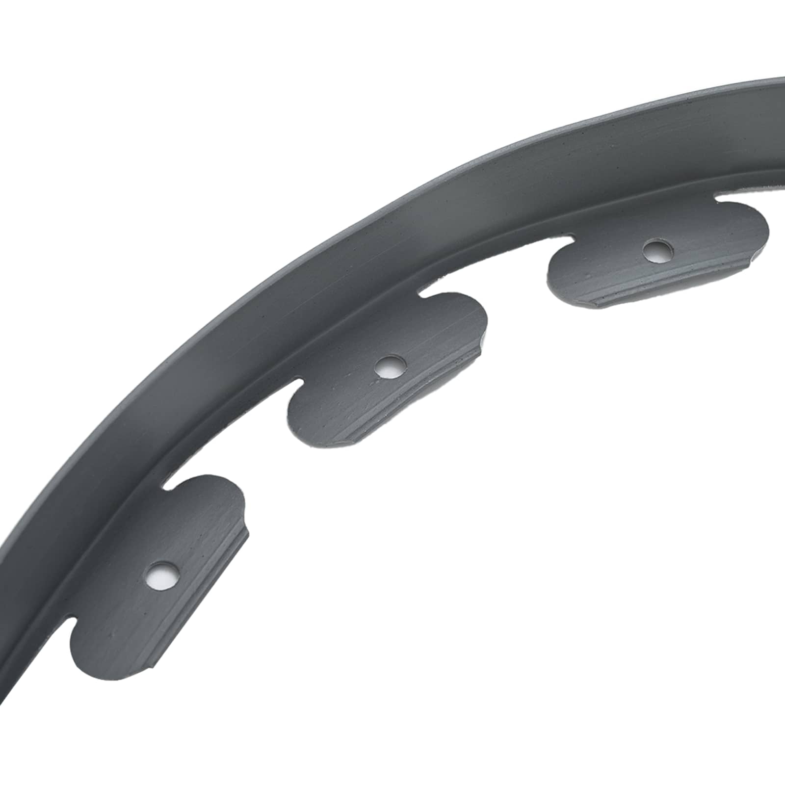 Bordure per prato Grigio 2000 x 4 x 5 cm Plastica | homemem39