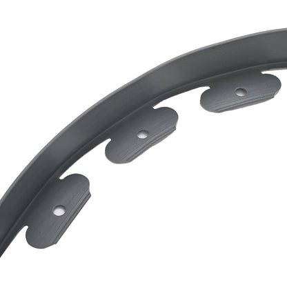 Bordure per prato Grigio 4000 x 4 x 5 cm Plastica | homemem39
