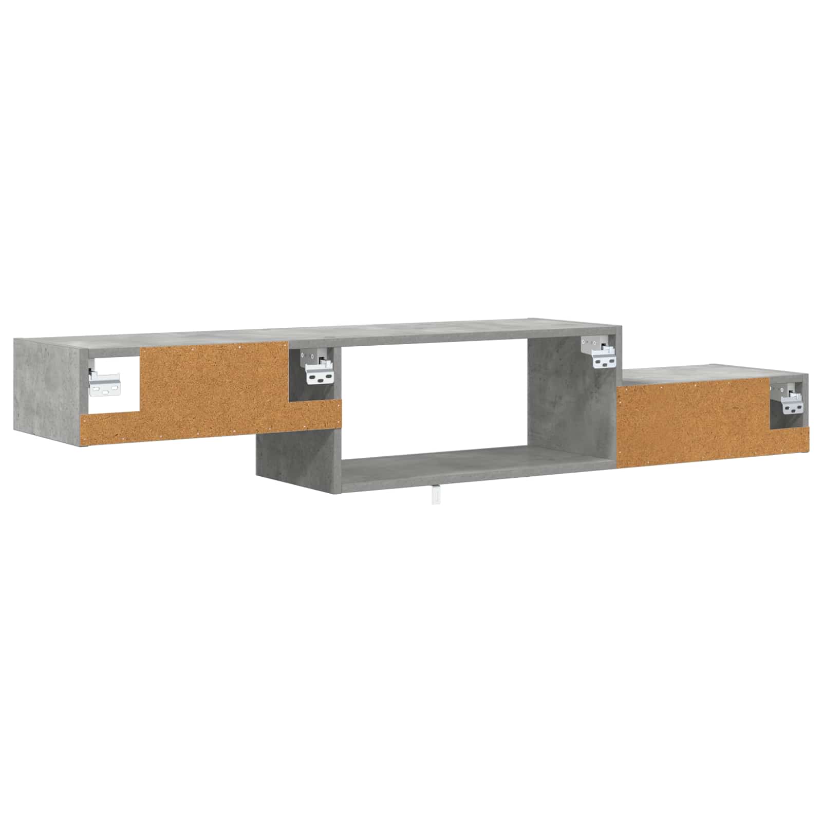 Mobile TV da Parete A parete Grigio Cemento 150 x 28 x 26 cm | homemem39