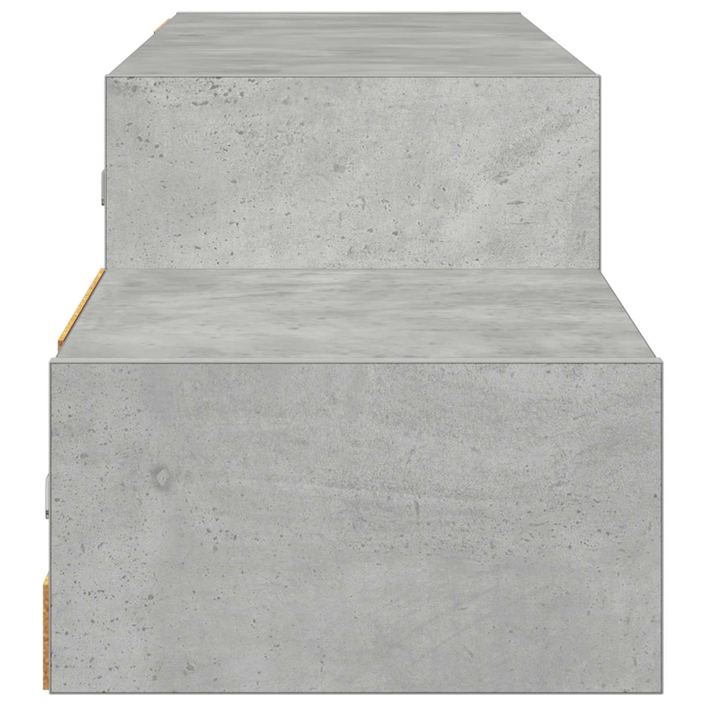 Mobile TV da Parete A parete Grigio Cemento 150 x 28 x 26 cm | homemem39