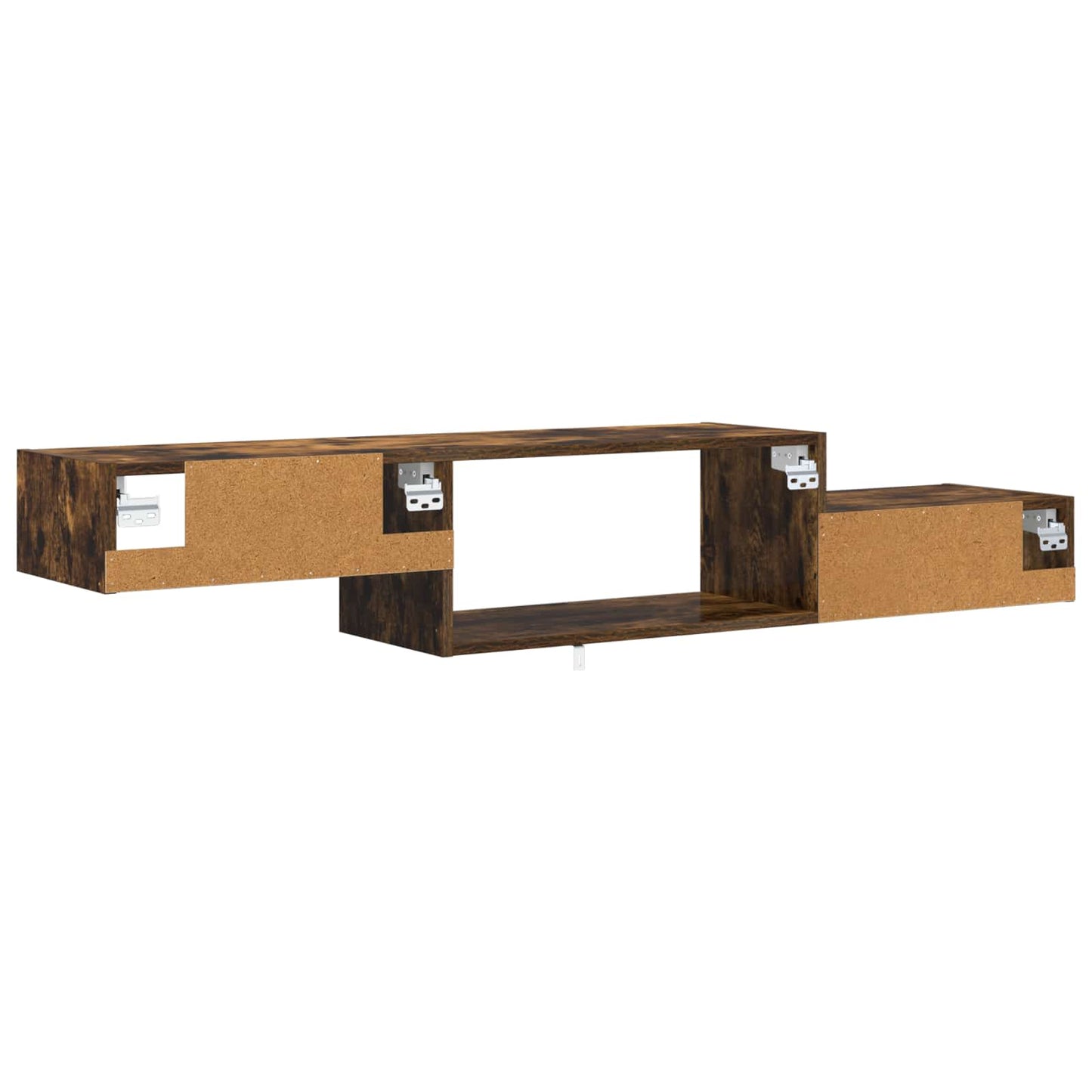 Mobile TV da Parete A parete Rovere Fumo 150 x 28 x 26 cm | homemem39
