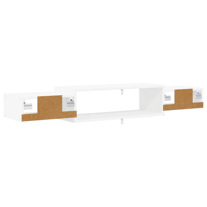 Mobile TV da Parete A parete Bianco 140 x 28 x 21 cm | homemem39