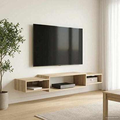 Mobile TV da Parete A parete Rovere Sonoma 140 x 28 x 21 cm | homemem39