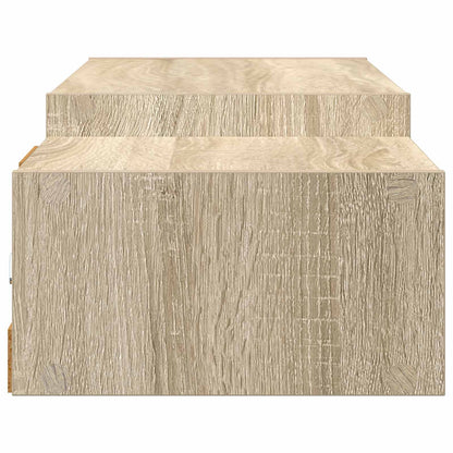 Mobile TV da Parete A parete Rovere Sonoma 140 x 28 x 21 cm | homemem39