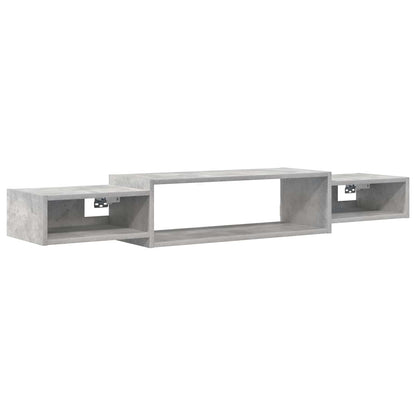 Mobile TV da Parete A parete Grigio Cemento 140 x 28 x 21 cm | homemem39