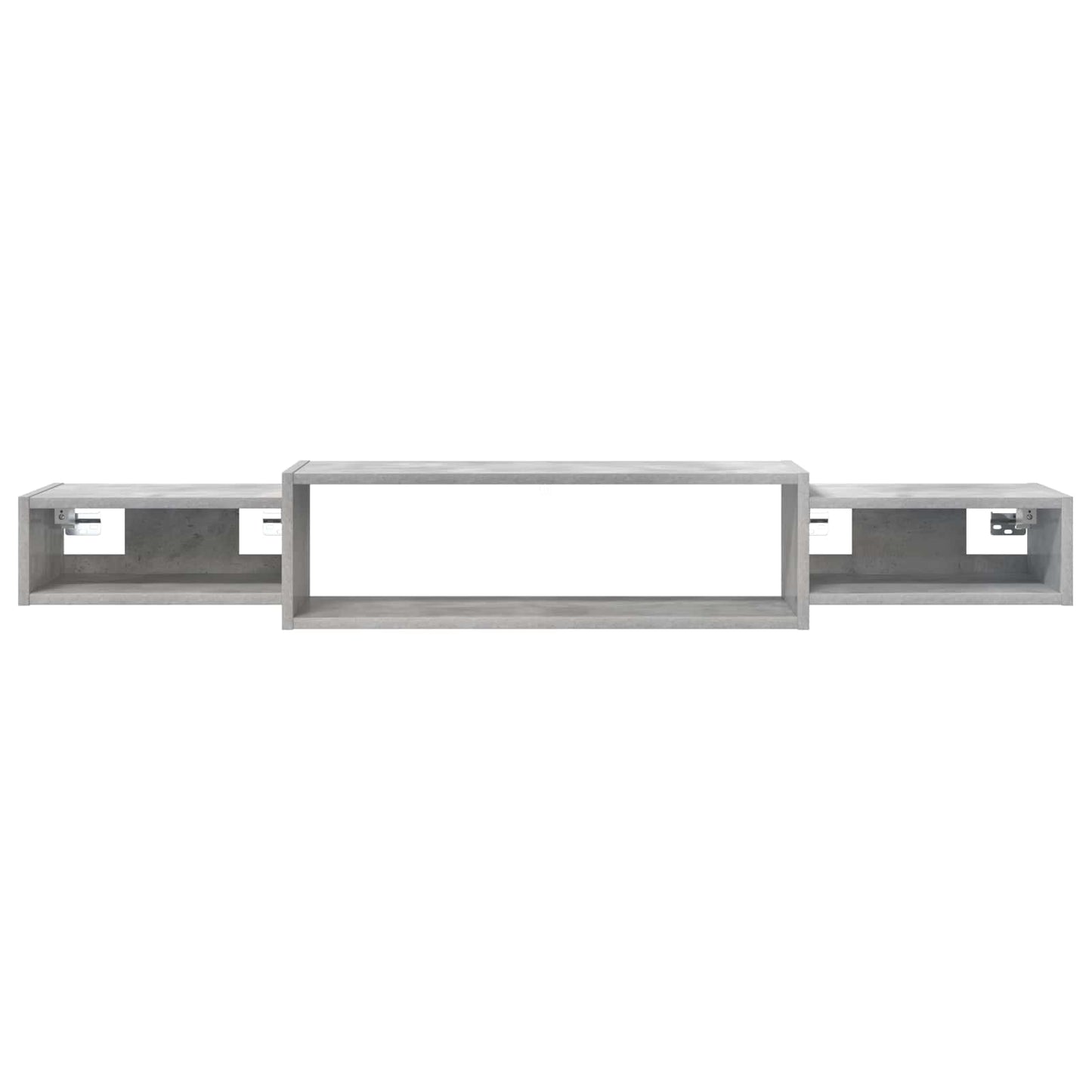 Mobile TV da Parete A parete Grigio Cemento 140 x 28 x 21 cm | homemem39