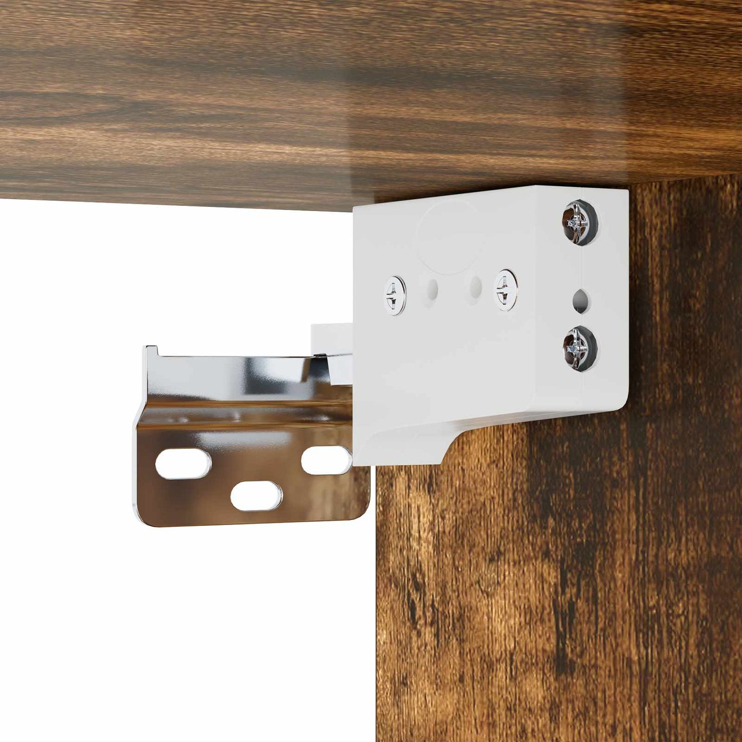 Mobile TV da Parete A parete Rovere Fumo 140 x 28 x 21 cm | homemem39