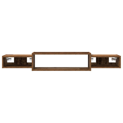 Mobile TV da Parete A parete Legno antico 140 x 28 x 21 cm | homemem39