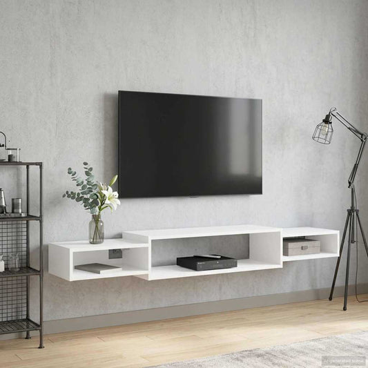 Mobile TV da Parete A parete Bianco 180 x 28 x 21 cm | homemem39