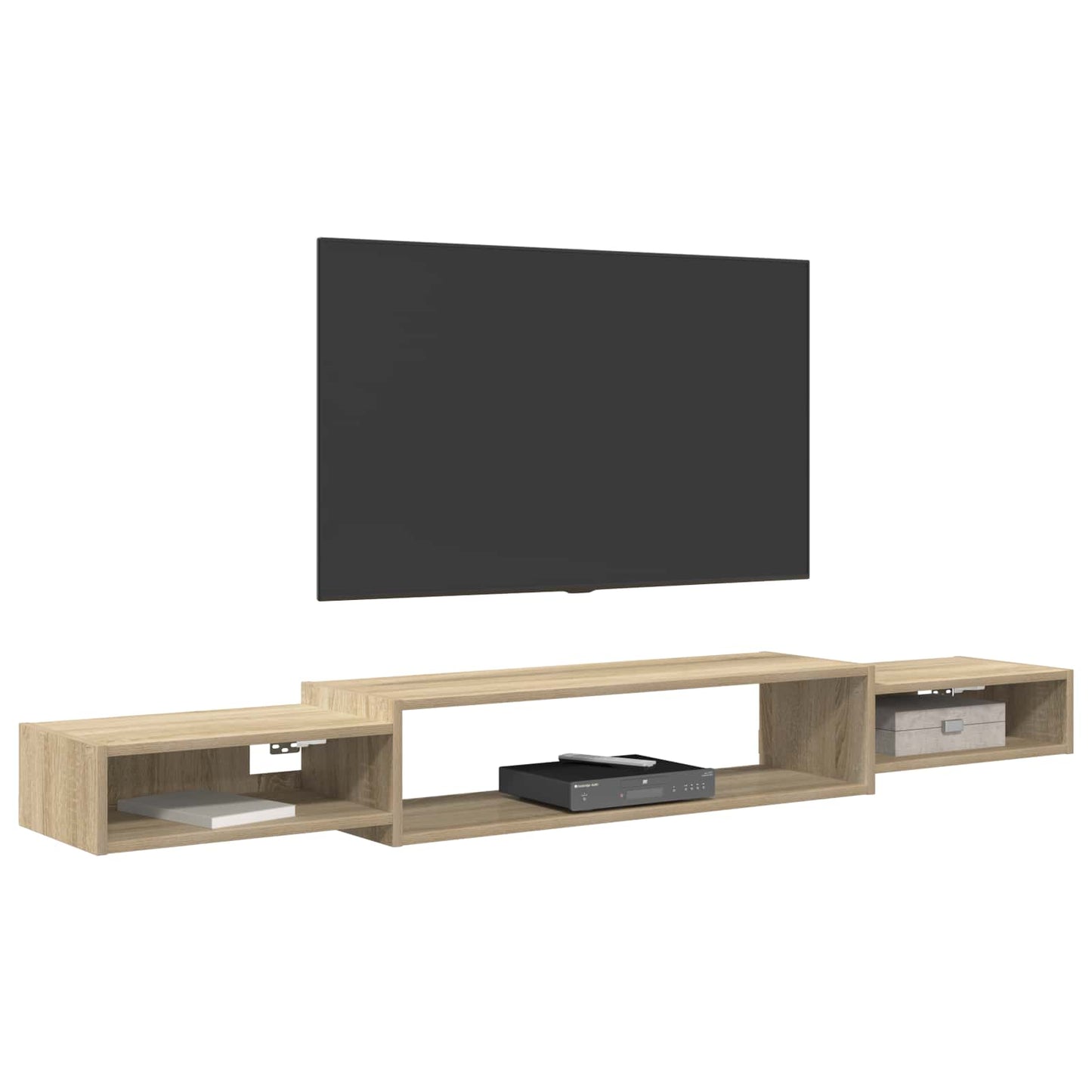 Mobile TV da Parete A parete Rovere Sonoma 180 x 28 x 21 cm | homemem39