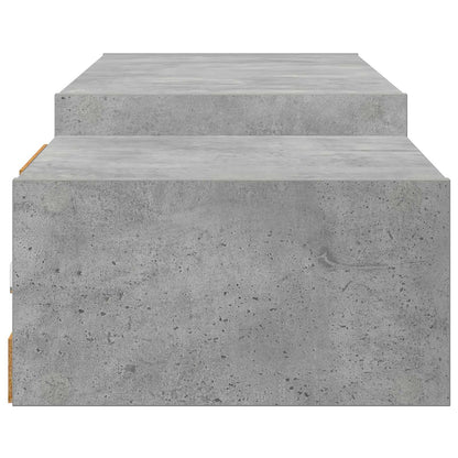 Mobile TV da Parete A parete Grigio Cemento 180 x 28 x 21 cm | homemem39