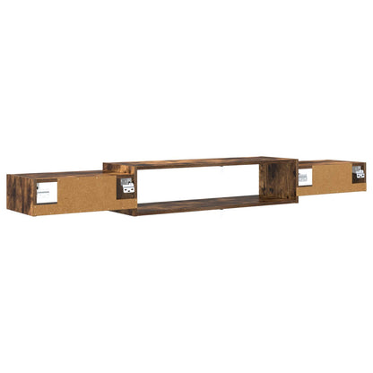 Mobile TV da Parete A parete Rovere Fumo 180 x 28 x 21 cm | homemem39