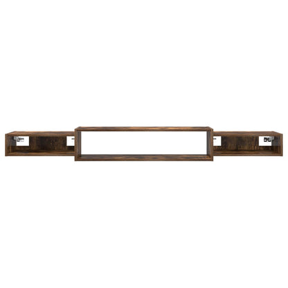 Mobile TV da Parete A parete Rovere Fumo 180 x 28 x 21 cm | homemem39
