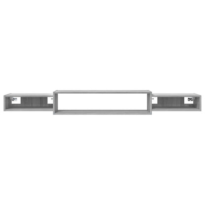 Mobile TV da Parete A parete Sonoma grigio 180 x 28 x 21 cm | homemem39
