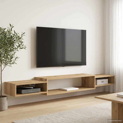 Mobile TV da Parete A parete Rovere Artigianale | homemem39