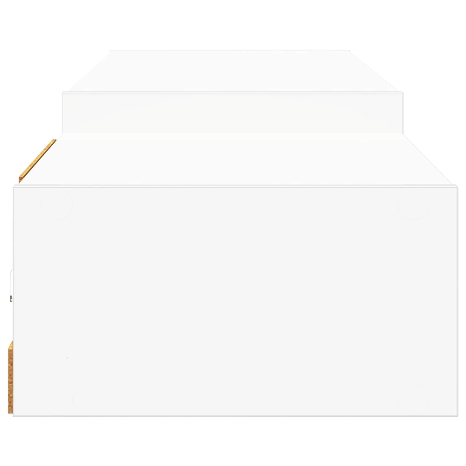 Mobile TV da Parete A parete Bianco 220 x 28 x 21 cm | homemem39