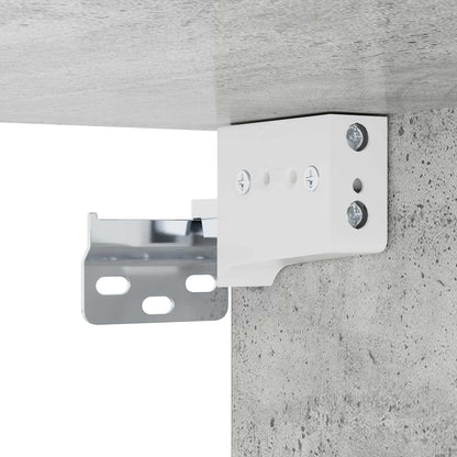 Mobile TV da Parete A parete Grigio Cemento 220 x 28 x 21 cm | homemem39