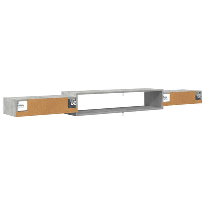 Mobile TV da Parete A parete Grigio Cemento 220 x 28 x 21 cm | homemem39