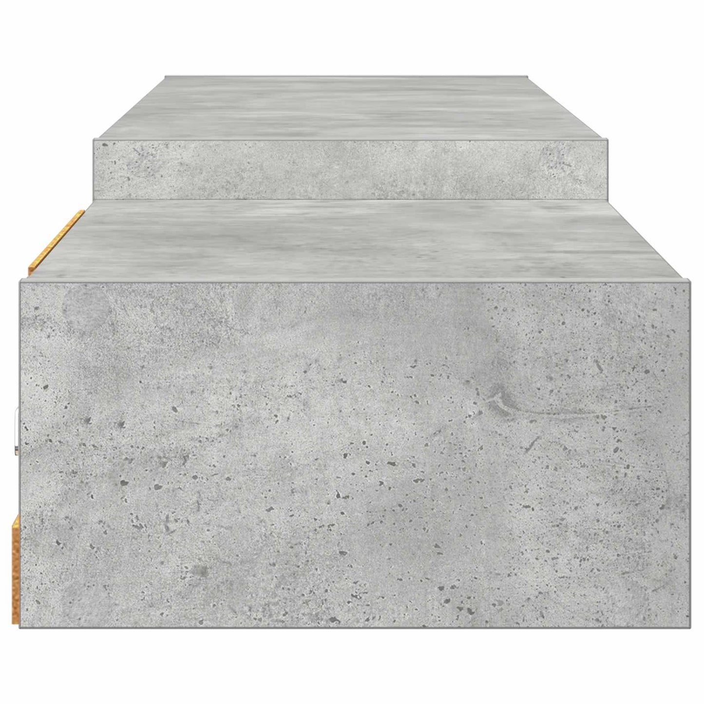 Mobile TV da Parete A parete Grigio Cemento 220 x 28 x 21 cm | homemem39