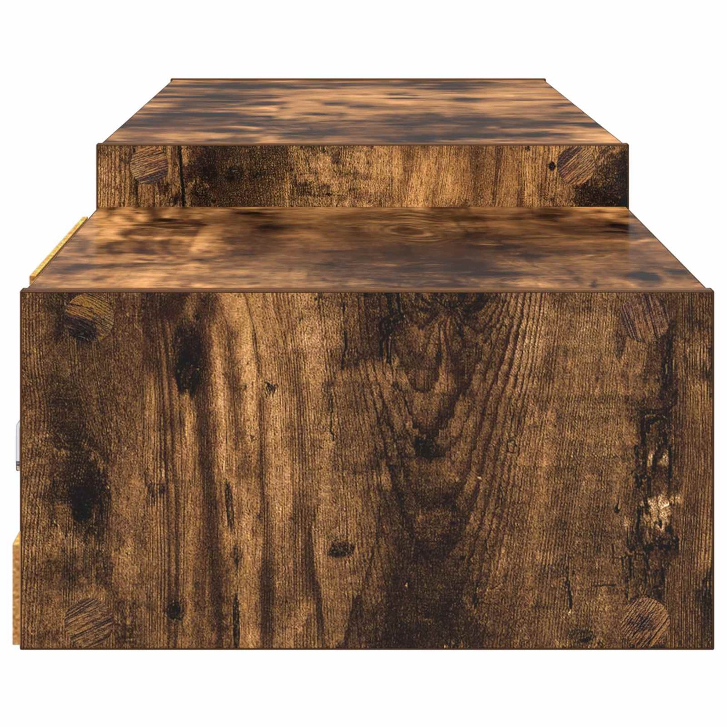 Mobile TV da Parete A parete Rovere Fumo 220 x 28 x 21 cm | homemem39