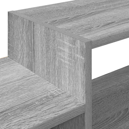 Mobile TV da Parete A parete Sonoma grigio 220 x 28 x 21 cm | homemem39