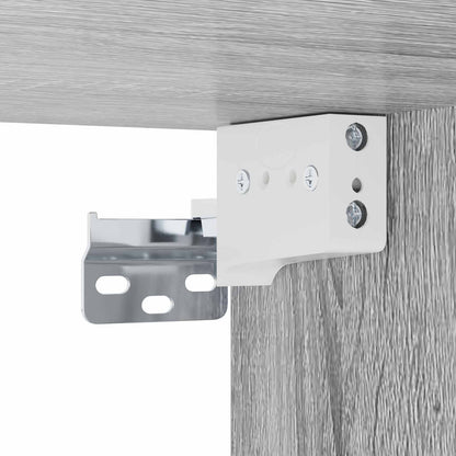 Mobile TV da Parete A parete Sonoma grigio 220 x 28 x 21 cm | homemem39