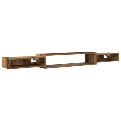 Mobile TV da Parete A parete Legno antico 220 x 28 x 21 cm | homemem39
