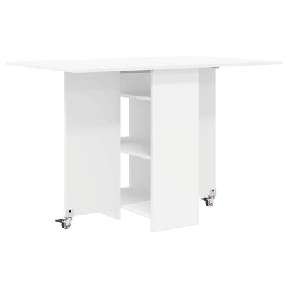 Tavolo da Pranzo 115 x 70 x 75 cm Legno ingegnerizzato Bianco | homemem39