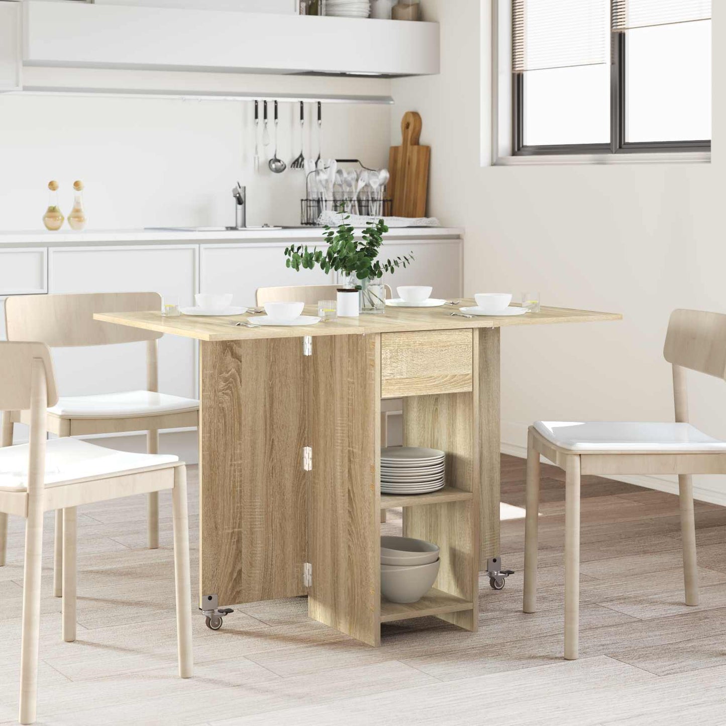 Tavolo da Pranzo 115 x 70 x 75 cm Legno ingegnerizzato
