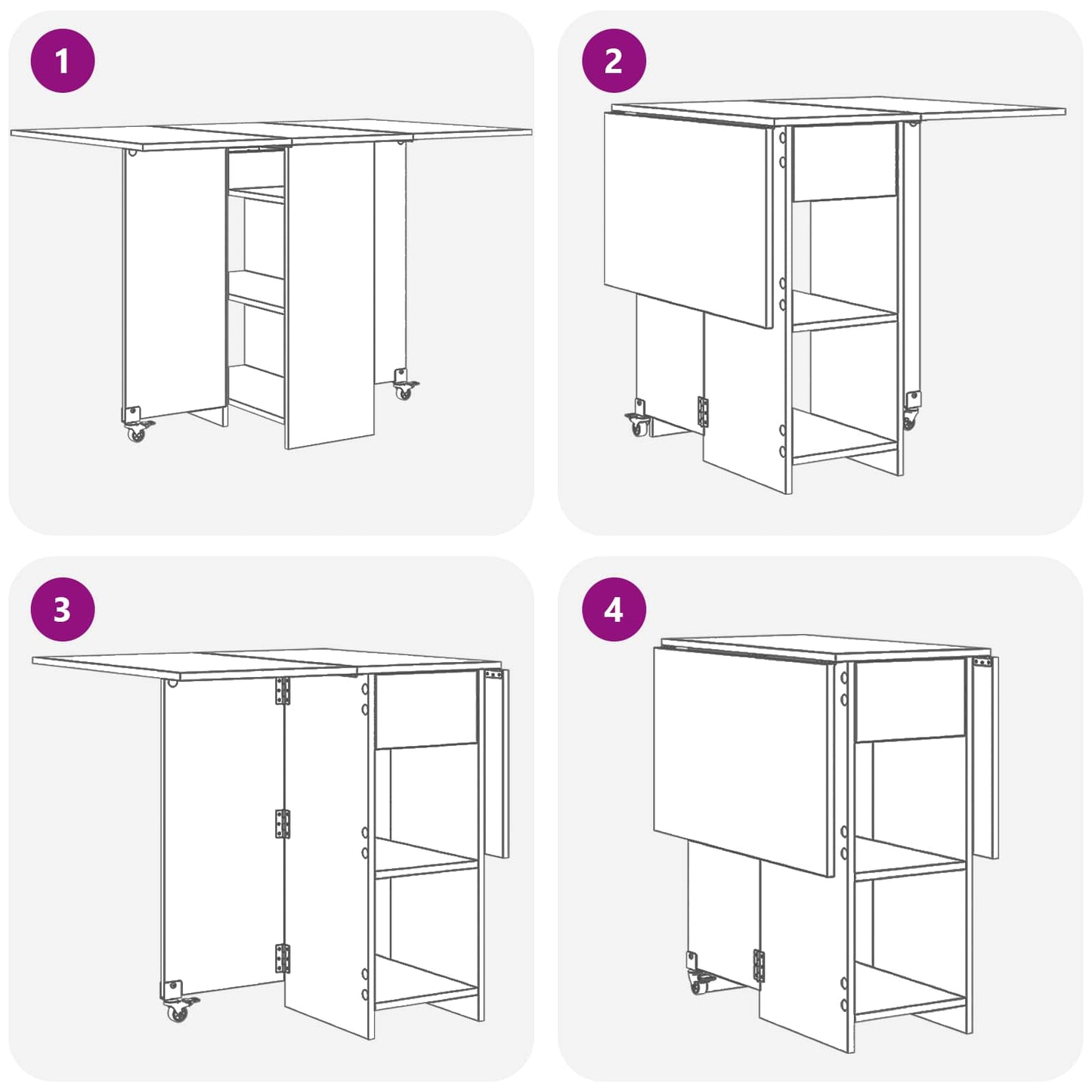 Tavolo da Pranzo 115 x 70 x 75 cm Legno ingegnerizzato | homemem39