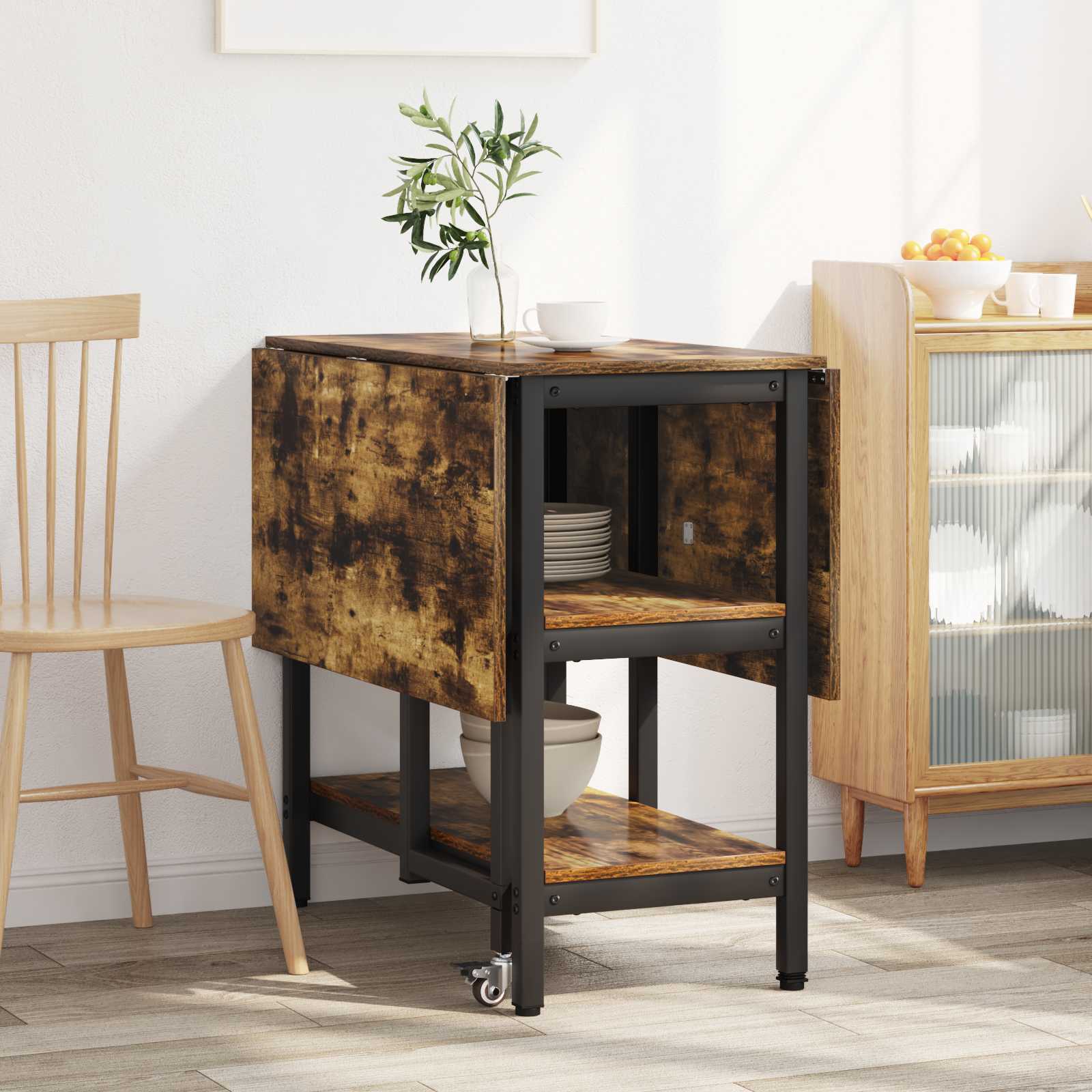Tavolo da Pranzo 122 x 80 x 76,5 cm Legno ingegnerizzato | homemem39