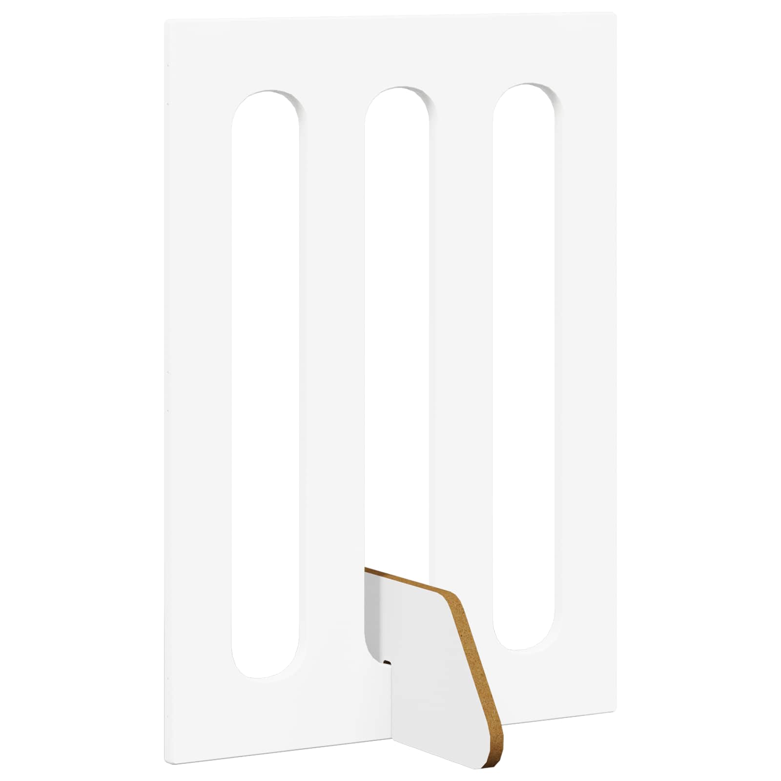 Recinto pieghevole per animali 4 pcs Bianco 201 x 38 x 70 cm | homemem39