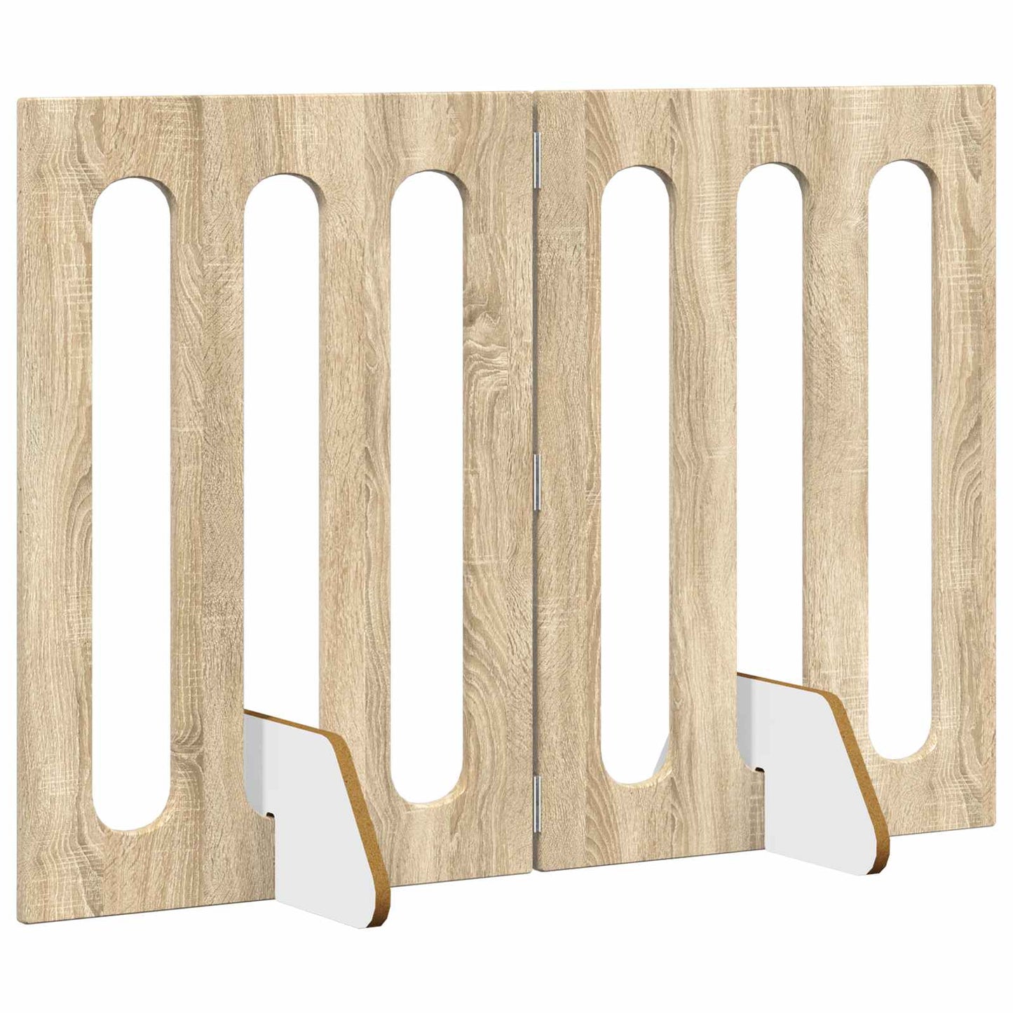 Recinto pieghevole per animali 2 pcs Rovere Sonoma | homemem39